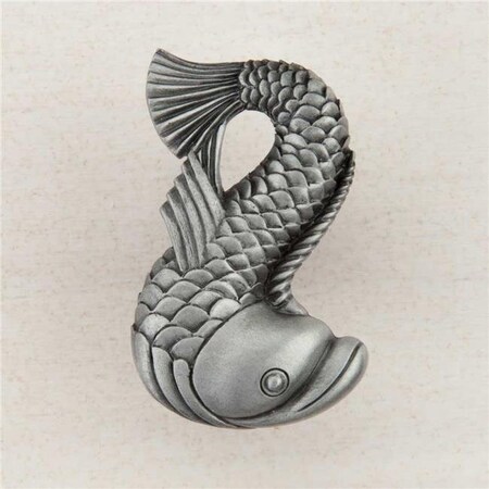 Acorn Mfg Acorn Manufacturing DP5PP Artisan Collection Dolphin Knob; Antique Pewter DP5PP